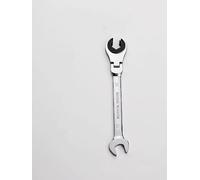 FLZOSPER Metric Fix Tubing Wrench,Flex-Head Gear Wrench, Ratcheting Fix Combination Wrench Spanner (30mm)