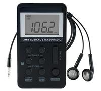 FM AM Radio Personal Mini Digital Tuning Portable Pocket Radio