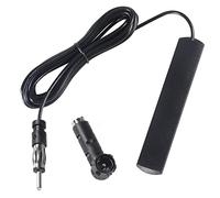 FM Car Radio Antenna Adapter 3m Cable Windshield Paste Antenna + DIN 41585 Female to ISO Adapter for Cars Trucks