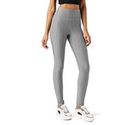 FM London (2-Pack) Gym Leggings for Women UK|Comfortable Honeycomb Leggings with Seamless Leggings Design|Comfort Grey, Navy, Black Leggings|Durable Women's Leggings Suitable as Workout Leggings