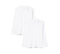 FM London (2-Pack) Long Sleeve Polo Shirts for Men | Regular Fit Men's Polos with Soft touch Design for Added Comfort | Suitably Worn for Casual or Formal Occasions