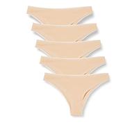 FM London (5-Pack) Bikini Bottoms for Women|Nude, White, & Black Bikini Bottoms with Attractive Design|Comfortable Thong Bikini Suitably Worn as Swimwear Women|Super Soft Women's Bikini Bottoms