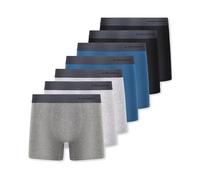 FM London 7-pack Mens Boxers, Tag Free - Cotton Rich, Breathable, Soft and Stretchy Mens Underwear Multicolour
