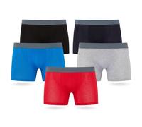 FM London 5-Pack Mens Boxers with HyFresh Odour Protection Technology - Breathable Mens Underwear Suitable all Occasions - Tagless and Multipack Designed for a 24hr Wear - Super Soft