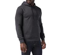 FM London Mens Hyfresh Pullover Hoodie, Charcoal, XXL UK