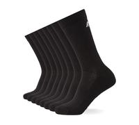 FM London 8-Pack Unisex Cushioned Sports Socks - Comfort Fit Women and Mens Sports Socks and Gym Socks with Reinforced Heel & Toes - Odour Resistant - Black, Grey, & White