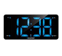 FM Radio Alarm Clock Slim Screen PLL Blaupunkt USB LED Display Portable 3" 5V UK