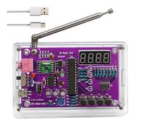 FM Radio Kit Soldering Practice Kits DIY Electronic School Project FM 87-108MHz with 2 Power Supply Modes EK1989 Hobbies Soldering Learning Teaching and Hobbies for Beginners Adults Youth