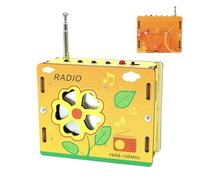 FM Radio Kit | STEM Physical Science Game | DIY Radio Building Kit | for Students Teachers Parents School Projects Weekend Activities and Indoor Leisure