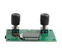 FM Radio Receiver Module for DIY Use, LCD Display, 87 0MHz 108 0MHz, For DSP PLL, Includes Stereo Audio Amplification Features