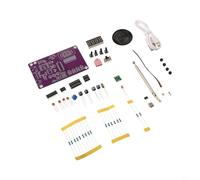 FM Radio Receiver Soldering Kit DIY Electronics Assembly Project with RDA5807 Module 87-108 MHz Adjustable Volume and Headphone Jack for Beginners Students and Hobbyists(Without Case )