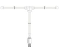 FM Ribbon Aerial with 1.8m Lead F Socket Connector. Receiver, Antenna