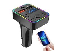 FM Transmitter, Wireless Music Receiver, Twin Port Charging Plug, Advanced Signal Bridge, Intelligent Vehicle Audio Gear, Dashboard Tech, Small Adaptor for Road Trips