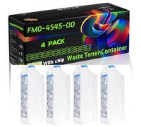 FM0-4545-000 Compatible for Canon Waste Toner Container with Chip iRC7055 iRC7055i iRC7065 iRC7065i iRC9065 Pro iRC9075 Printers (4 Pack Black)