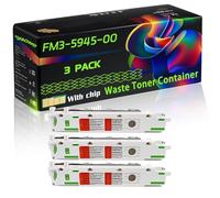 FM3-5945-000 Compatible for Canon Waste Toner Container with Chip imageRUNNER ADVANCE C5035i C5235 C5235A C5235i C5240 C5240A Printers (3 Pack Black)