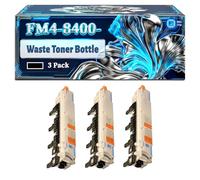 FM4-8400-010 Waste Toner Bottle Compatible for Canon iRC5045 iRC5045i iRC5051 iRC5051i Printers, With Chip Large Capacity 30000 Pages (3 Pack Black)
