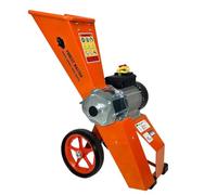 FM4DDE-MUL Electric 4HP Garden Shredder & Mulcher With Spare Blades - Chips Branches up to 50mm - Patented Compact Design - UK Engineered for Garden Green Waste