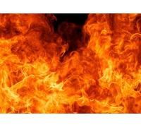 Fmarui Fire Backdrop 5x3ft Roaring Fire Flame Photography Background for Halloween Hells Bonfire Party Decorations Firefighter Theme Banner Picture Photo Studio Props