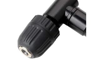 FMBC 90 Degree Electric Drill Right Angle Bender Extension Fitting Conversion Angle Drill Three Jaw Chuck Conversion Head (Color : Plastic bit)