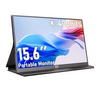 FMC 15.6" Portable Monitor, FHD 1080P IPS Screen, USB C & HDMI Compatible with PC Mac Phone Xbox Switch PS5