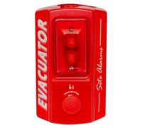 FMC Fire Equipment Evacuator Sitemaster Push Button Site Alarm