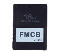 FMCB Free McBoot Card V1.953 for PS2 -2 Memory Card OPL Boot(16MB) black