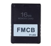 FMCB Free McBoot Card V1.953 for PS2 Playstation-2 Memory Card OPL Boot(16MB) black