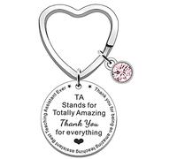 FMCC Teaching Assistant Gifts for Women TA Leaving School Gifts Thank You Teacher Gifts Best Teaching Assistant Ever