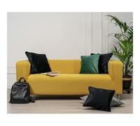 FMCTL Klippan Loveseat Cover Replacement for IKEA Couch Cover, Sofa Slipcover, Covers (Mustard)