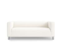 FMCTL Klippan Loveseat Cover Replacement Klippan Loveseat Cover, Klippan 2 Seat Sofa Cover (White)