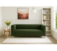 FMCTL Klippan Loveseat Cover Replacement Klippan Sofa Cover, Klippan Couch Cover, Klippan Cover(Daily Green)