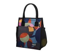 Fmeida Insulated Lunch Bags Small Cool Bag Lunch Box for Adults Women Men Kids Thermal Lunch Tote Bags for Work School Office (Polka Dots)