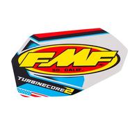 FMF Sticker for rear silencer TURBINE CORE 2 logo FMF 012699