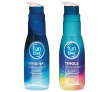 FMHOME Fun Time Tingle Stimulating Lube 75ml, Original Lube 75ml (2 Pack)