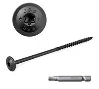 FMhotu Lag Screws, 5/16" x 14" Structural Screws, 50Pcs Construction Lag Screws, Rust Resistant, T40 Star Drive Bit