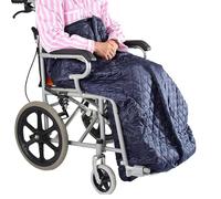 FMJI Winter Wheelchair Blanket for Elderly Disabled - Waterproof Fleece Lined Warming Leg Wrap Cover 130cm Length