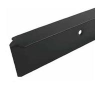 FMK kitchen worktop corner joint q6 profile 40mm high black 6mm radius 670mm