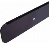 FMK WORKTOP BLACK BULLNOSE END CAP 40mm