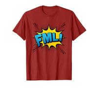 FML! - Funny Abbreviated Swear Acronym Comic Book T-Shirt