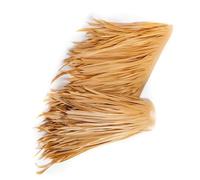 FMLCLSTJM Palm Leaf Style Synthetic Straw Roof Thatch Roll For Roof Decoration, Tiki Bar Huts, Garden Sheds, And Outdoor Shade Weatherproof And Durable Roof Covering(0.5m x 10m)