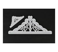FMM Cutter Tiara Fondant Icing Cutting Tool For Cake Decoration - Set of 2