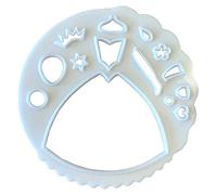 FMM Princess Cutter - All-in-One Icing Cutter to Create Multiple Princess Cake Topper Designs