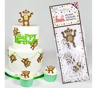 FMM Sugarcraft - Mummy and Baby Monkeys - Cake Decoration Cutters