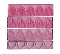 FMM Textured Lace Cutter Set - 4 Piece Set
