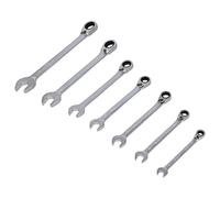 FMMT82848-0 spanner set ring-mouth, with ratchet FATMAX® 7pcs. STANLEY