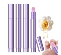 Fmnung 3PCS 3-in-1 Cuticle Oil Pen Cuticle Pusher Nail Oil Pen with Ceramic Tip, Cuticle Treatment for Hangnails