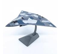 FMOCHANGMDP 1/144 Scale PLA J-35 Fighter Model,Military Fighter Alloy Die Cast Model,6.3Inch x 6.3Inch