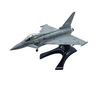 FMOCHANGMDP Military Fighter Plastic Die Cast Model, 1/72 Scale Eurofighter Typhoon EF2000 Fighter Model, Adult Toys And Decorations, 9.2 x 6.1Inch