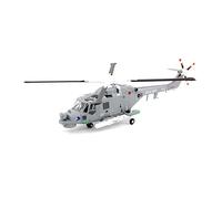 FMOCHANGMDP Military Fighter Plastic Die Cast Model, 1/72 Scale Royal Navy MK8 Lynx Helicopter Model, Adult Toys And Decorations, 8.5 X 7Inshs