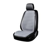 Fmofireo 3D Breathable Car Seat Cover Full Set Universal Summer Gel Sheet Cushion Seat Covers Protectors(Grey)